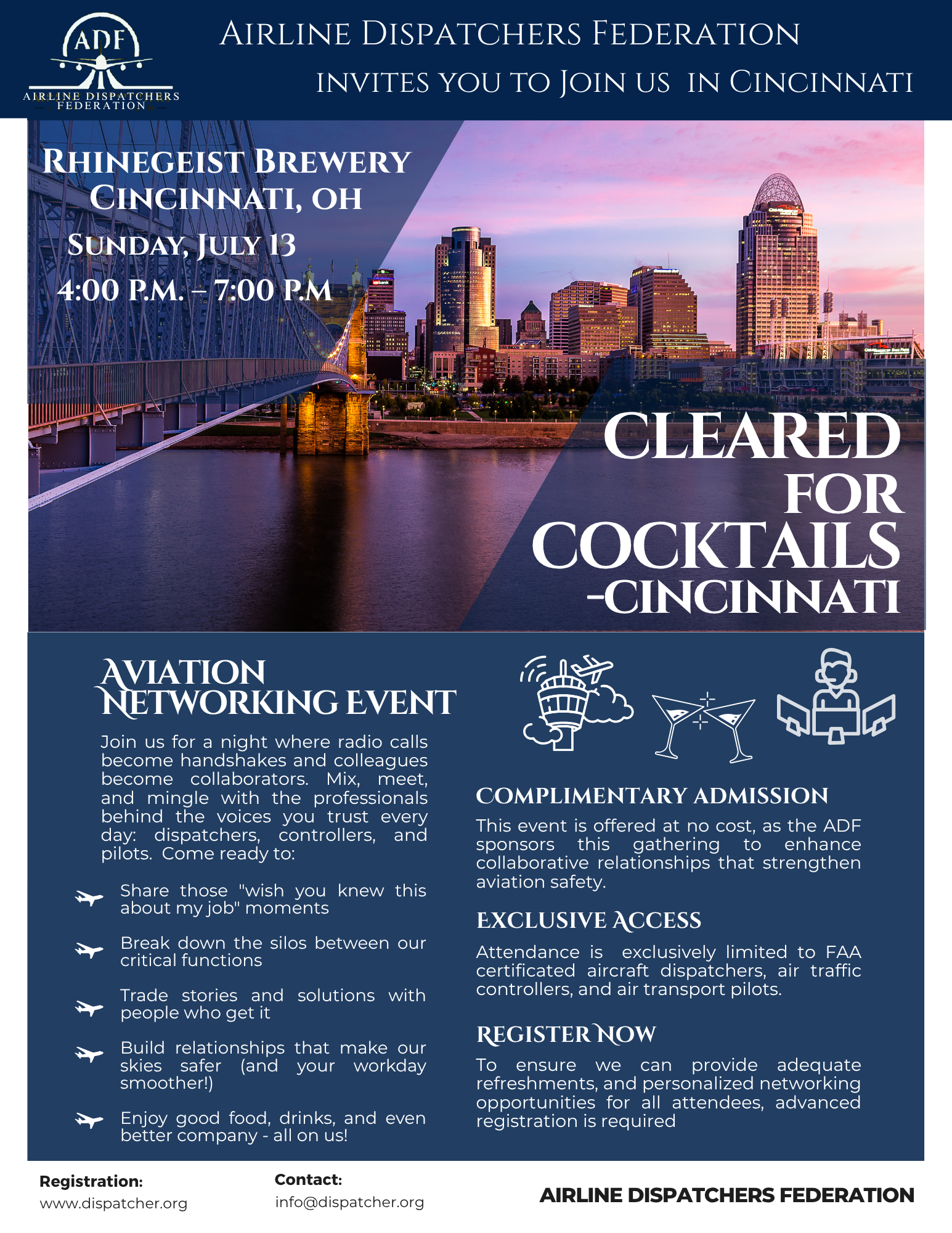 CLEARED for COCKTAILS CVG