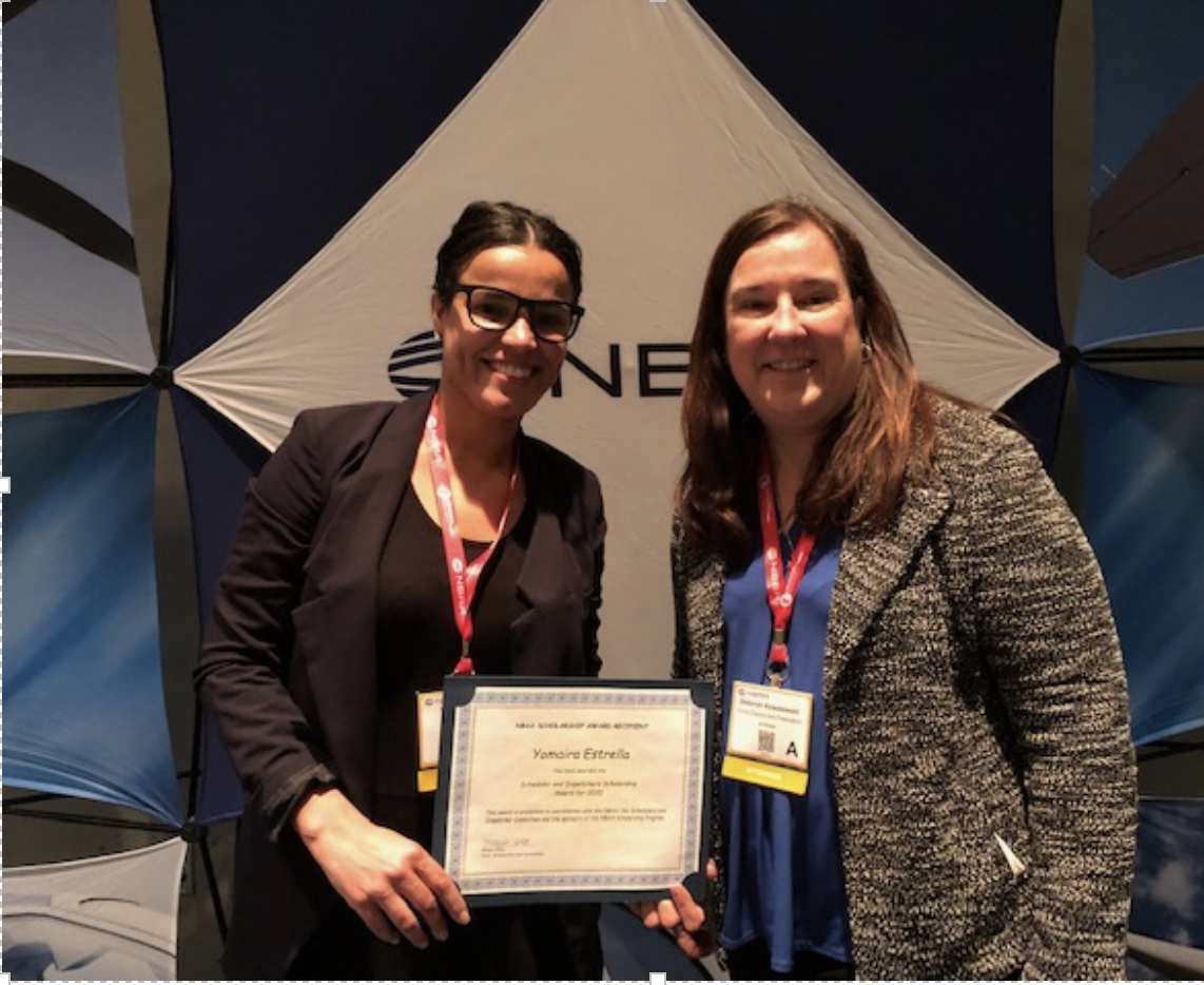 Yomaira Estrella NBAA 2020 scholarship winner